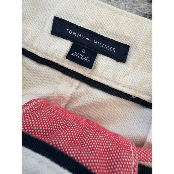 Tommy Hilfiger Women's Striped Shorts Size 8 Colorful Casual Summer - Picture 4 of 5